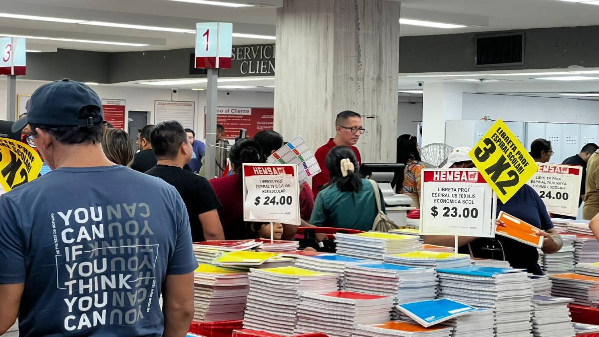 Las libretas representan el producto más caro de la lista Las libretas representan el producto más caro de la lista