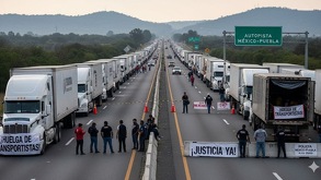 Serán cuatro carreteras las que permanecerán bloqueadas por transportistas tras no llegar a un acuerdo con el gobierno de la CdMx por un aumento al pasaje.