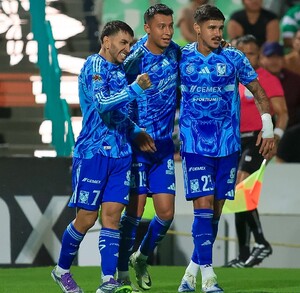 Los guerreros del Santos Laguna cayeron 1-0 ante los Tigres en la cancha del Territorio Santos Modelo, en duelo de la fecha 7 del Apertura 2025