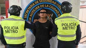 Hombre golpea a policía embarazada tras riña en la estación Mixcoac del Metro CdMx; fue trasladada a un hospital