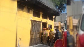 Incendio en panadería colonia Rafael Ramírez en Guadalupe