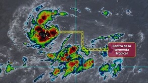 Tormenta tropical Kiko en el Océano Pacífico