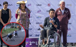 Tras sus caídas, Marco informó que las lesiones que ambos afectados recibieron no pasaron a mayores.