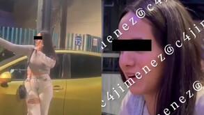 Identifican a 'Lady Cerda', mujer que insultó y denigró a policía en alcoholímetro.