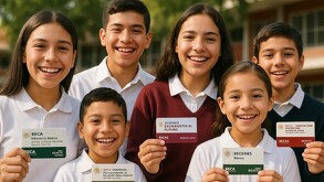 Las familias deben cumplir con requisitos como CURP, comprobante de inscripción, constancia laboral en algunos casos y boletas escolares
