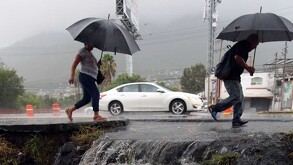 Lluvias en Monterrey