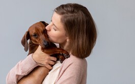 Perro y humano longevidad de vida
