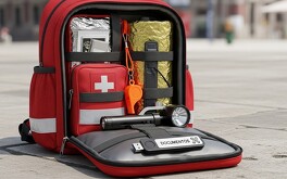 Una mochila de emergencia te ayuda a sobrevivir en caso de un sismo.