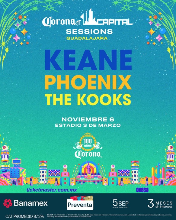 Corona Capital Sessions Guadalajara 2025 Corona Capital Sessions Guadalajara 2025
