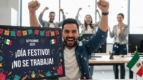 Según el artículo 74 de la Ley Federal del Trabajo, 16 de septiembre es día festivo en México.