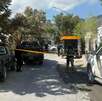 Autoridades catearon al menos tres domicilios en medio de un operativo por un presunto homicidio en García, Nuevo León. Autoridades catearon al menos tres domicilios en medio de un operativo por un presunto homicidio en García, Nuevo León.