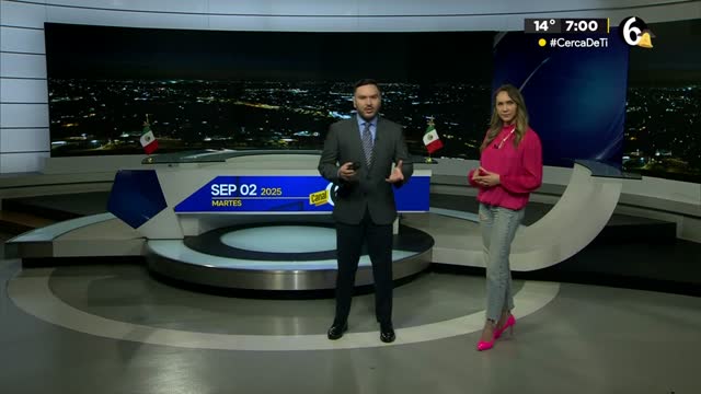 Telediario nocturno CdMx, martes 02 de septiembre de 2025.