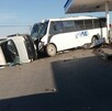 Camión de transporte de personal se impacta contra vehículos en gasolinera en Ciénega de Flores Camión de transporte de personal se impacta contra vehículos en gasolinera en Ciénega de Flores