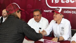 josé chedraui budib en una jornada ciudadana
