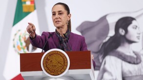 La presidenta Claudia Sheinbaum negó las afirmaciones de Trump sobre el control de México por cárteles y el miedo a ellos