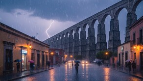 Aunque Querétaro está fuera de la trayectoria directa del huracán Lorena, la humedad que arrastra el sistema podría favorecer lluvias dispersas.