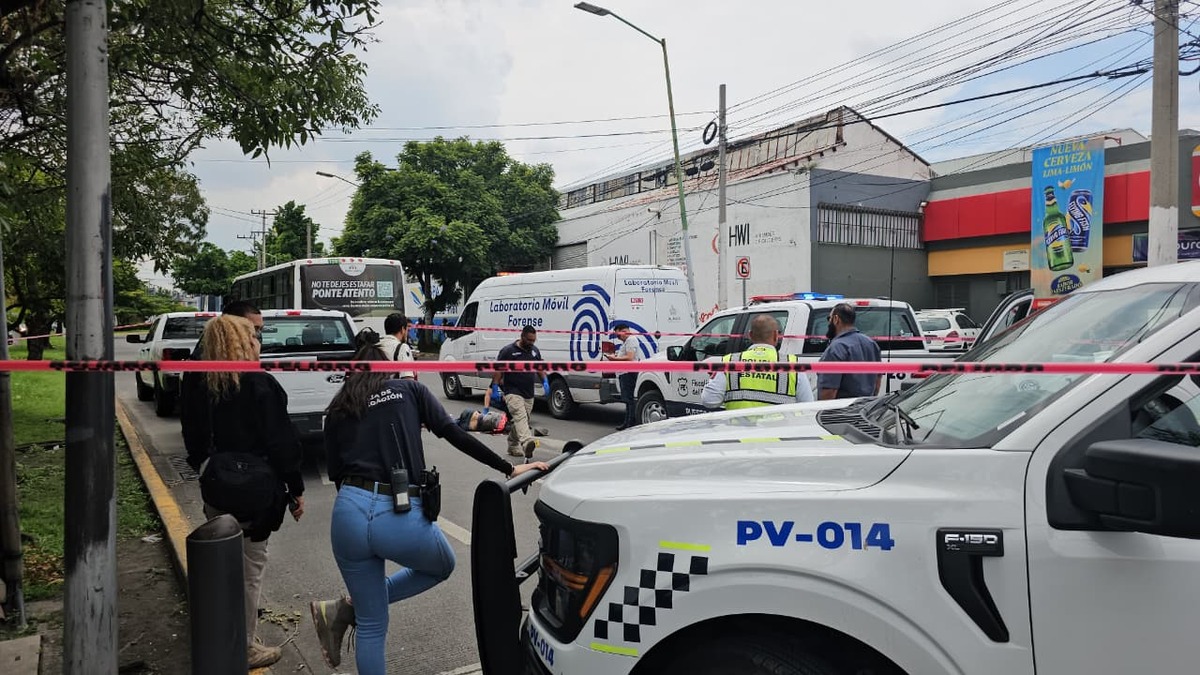 La unidad arrolló a la mujer pasando por su cráneo