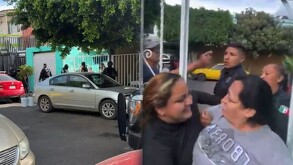 Policias altercado Guadalajara