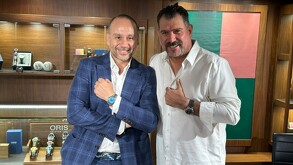 Joyería Ghiberti recibe al embajador y del manager de la Selección Mexicana de Béisbol, Benjamín Gil.