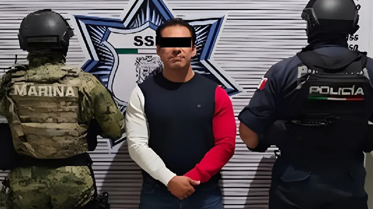 Fue detenido en Puebla capital a Julio César N, alias 'El Padrino', objetivo prioritario señalado como líder de 'Los Toscano'.