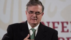 Marcelo Ebrard en Expo Pyme en Caintra