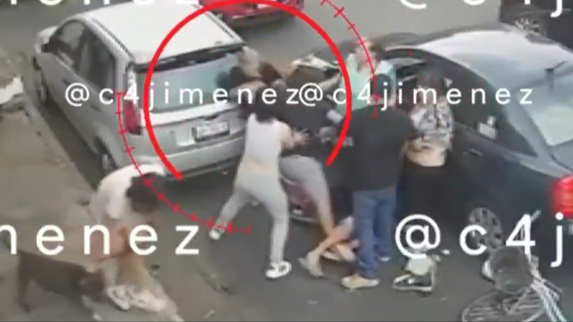 Una de las mujeres afectadas asegura que perdió la vista del ojo izquierdo tras la confrontación, misma que se desató cuando las mascotas pelearon.