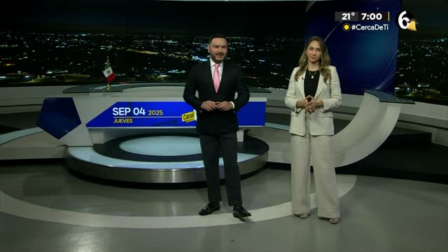 Telediario nocturno CdMx, jueves 04 de septiembre de 2025.
