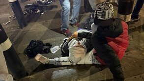 dos jóvenes lesionados tras un accidente