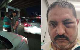 Mediante un video y una fotografía denunciaron una presunta agresión luego de una discusión por un choque en Guadalupe, Nuevo León.