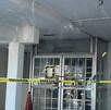 El inmueble fue asegurado y quedó con sellos de precaución