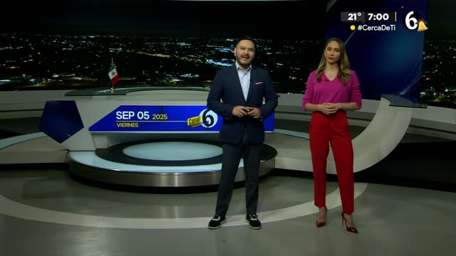 Telediario nocturno CdMx, viernes 05 de septiembre de 2025.