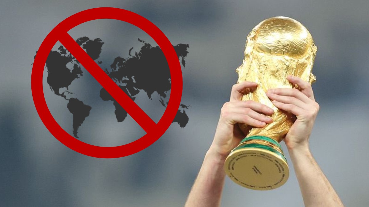 El trofeo de la Copa Mundial FIFA que se disputará en el 2026.
