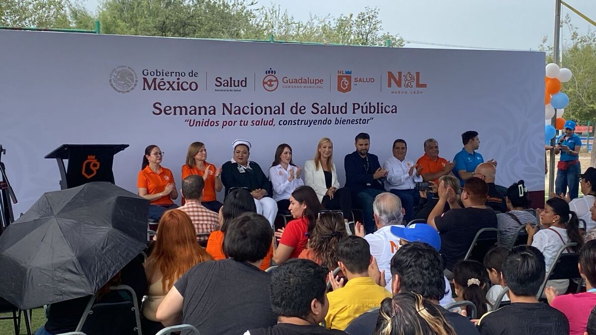 La Semana Nacional de Salud Pública arrancó el sábado 6 de septiembre en el municipio de Guadalupe, Nuevo León.