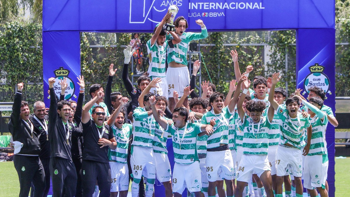 Santos Laguna consiguió su título de la edición 2025 del Torneo Internacional de Fuerzas Básicas