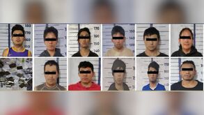 La FGE detuvo a 11 personas por narcomenudeo y posesión de un arsenal. Aunque no localizaron a los jóvenes desaparecidos, se les relaciona con el caso.