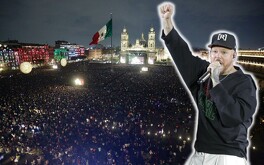 Entre luces vibrantes y visuales, Residente también interpretó sus temas más emblemáticos, entre ellos 'René', 'Fiesta de locos' y 'Ron en el Piso'.