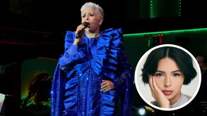 Eugenia León habla de Ángela Aguilar en concierto en Escobedo