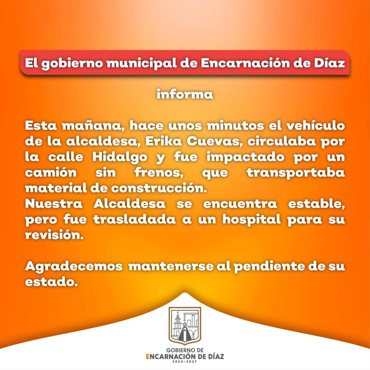 Encarnación de Díaz alcaldesa Encarnación de Díaz alcaldesa