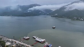 Nivel de presa La Boca tras lluvias en Nuevo León