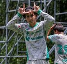 El delantero de 16 años es hijo del ex jugador profesional, Matías Vuoso.