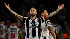 Sergio Ramos llegó a Monterrey el 8 de febrero del 2025 luego de varios meses sin actividad.