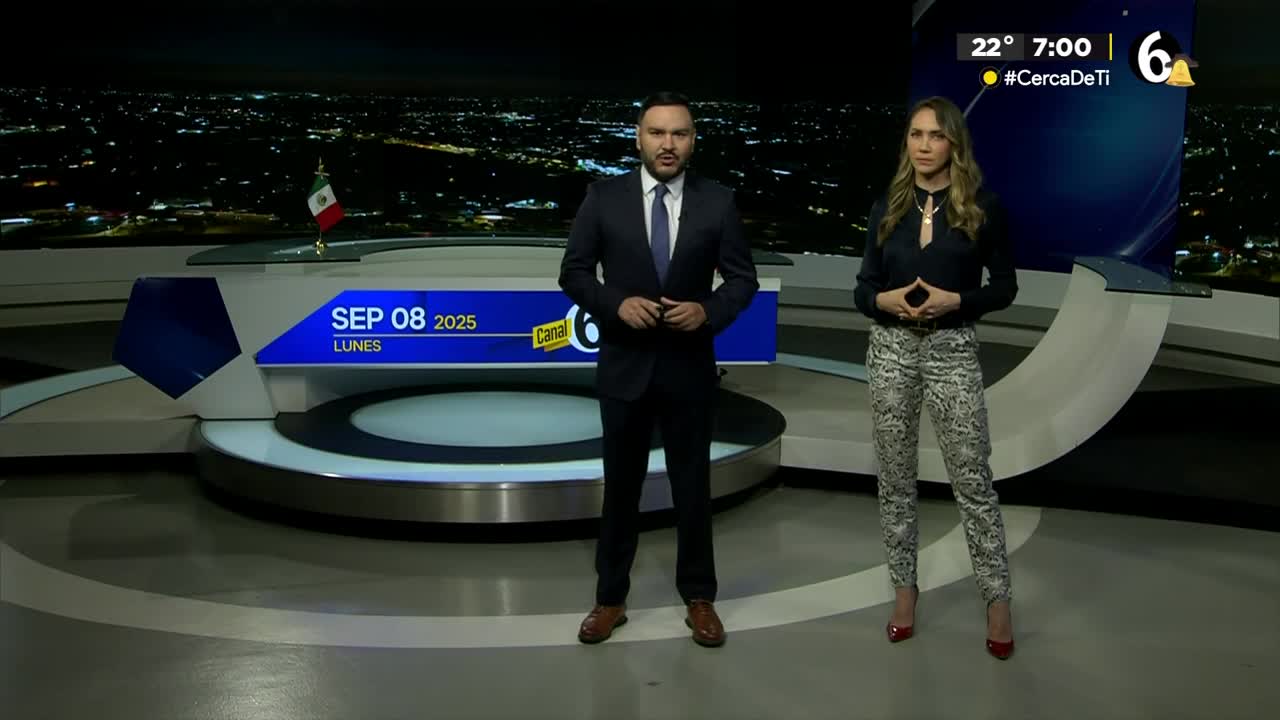Telediario nocturno CdMx, lunes 08 de septiembre de 2025.