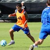 Futbolistas del primer equipo entrenaron por separado por cargas musculares en medio de la pausa por la fecha FIFA.