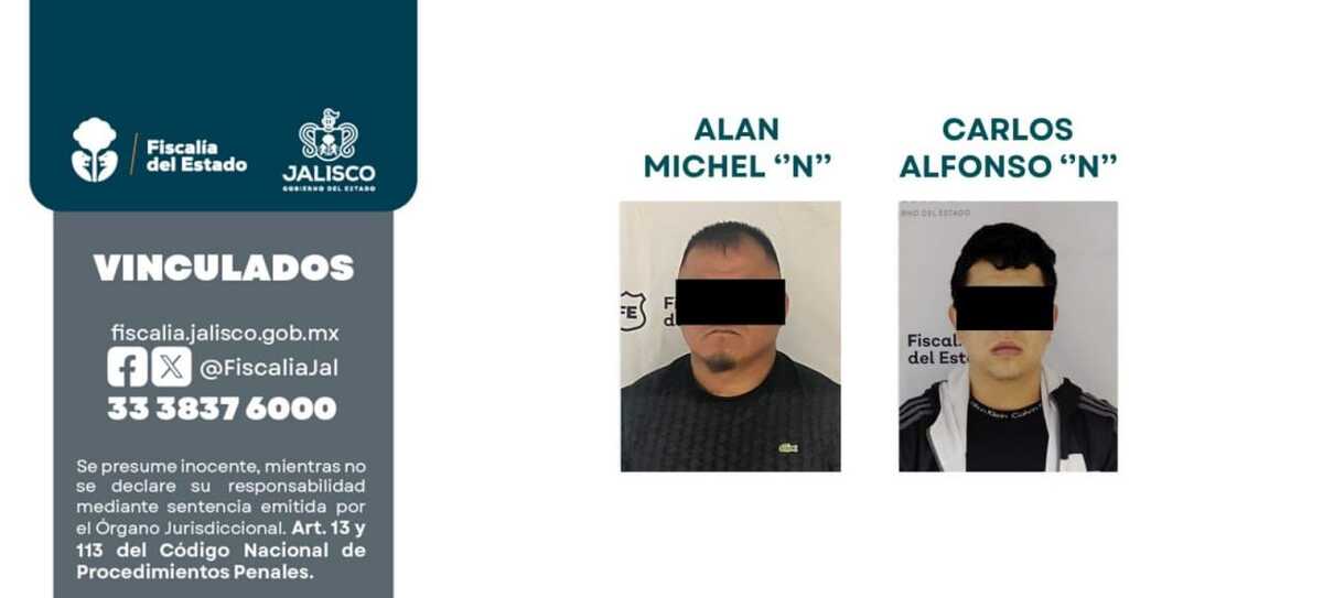 Dos de los implicados en el robo a camiones en Tonalá Dos de los implicados en el robo a camiones en Tonalá