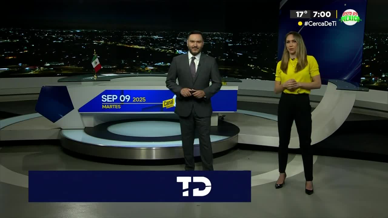 Telediario nocturno CdMx, martes 09 de septiembre de 2025.