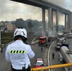 Las autoridades de la Ciudad de México han informado que bomberos y personal de Protección Civil trabajan en el lugar