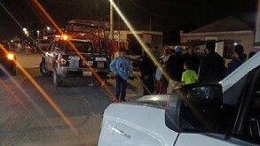 Familiares del niño al ser avisados de lo ocurrido se trasladaron al lugar del percance y por sus propios medios lo trasladaron al Hospital General de Saltillo.