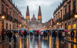 Jueves con alta probabilidad de lluvia: el pronóstico del clima en Guadalajara