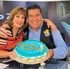 María Julia despide a 'Paquito' Zuñiga en Telediario Vespertino María Julia despide a 'Paquito' Zuñiga en Telediario Vespertino