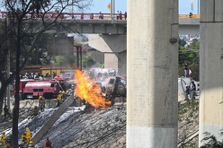 El fuego se propagó rápidamente, afectando incluso los cables del trolebús y extendiéndose hacia la estación del Metro Santa Marta.